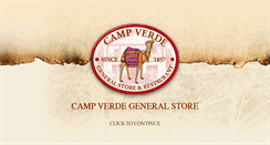 Desktop Screenshot of campverdegeneralstore.com